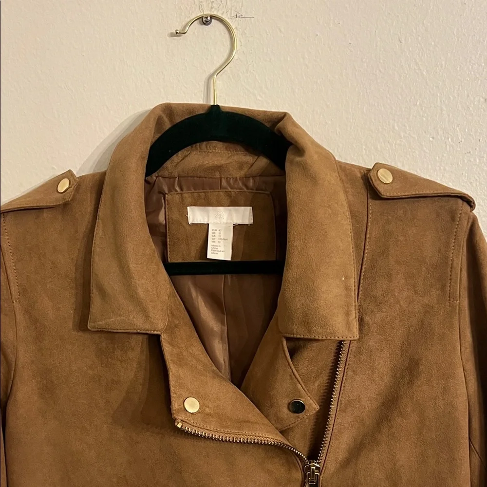 H&M tan versatile faux